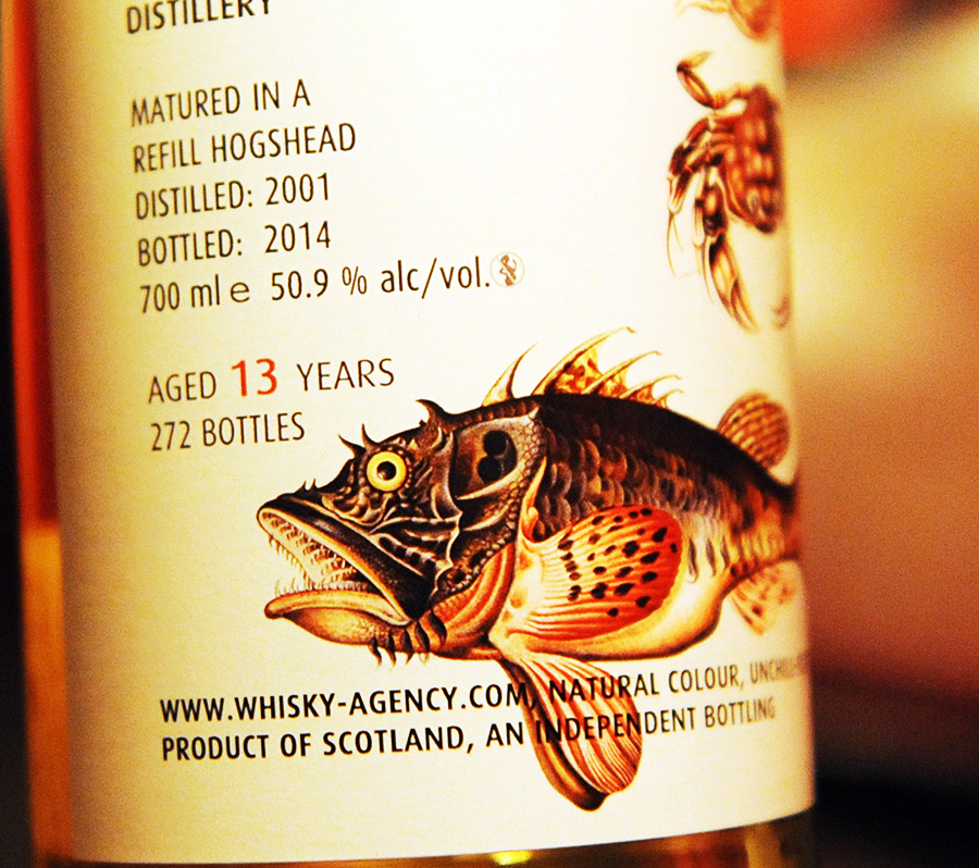 TheWhiskyAgency ArtWork BOWMORE 2001 13yearold