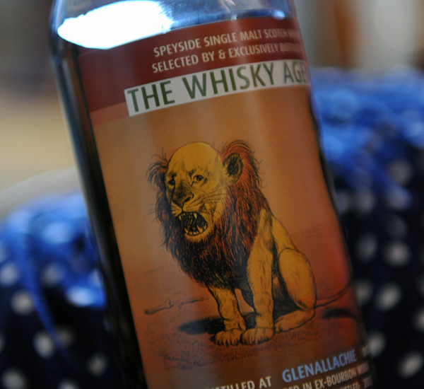 TheWhiskyAgency MoodyLion GLENALLACHIE 38yearold