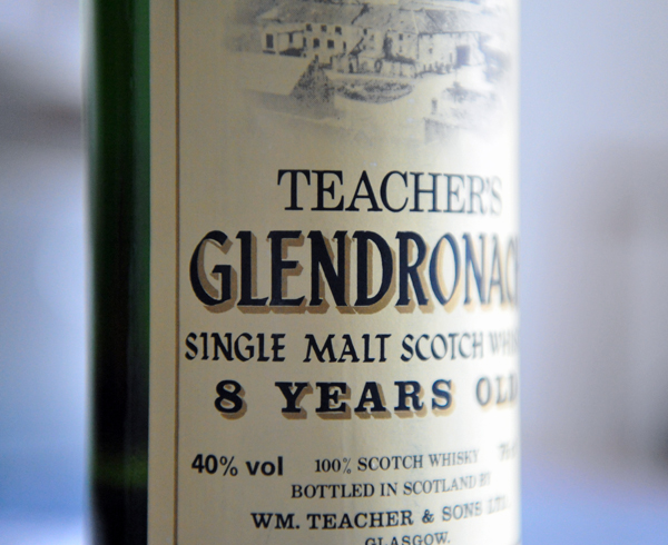 GLENDRONACH 8yo TEACHER'S