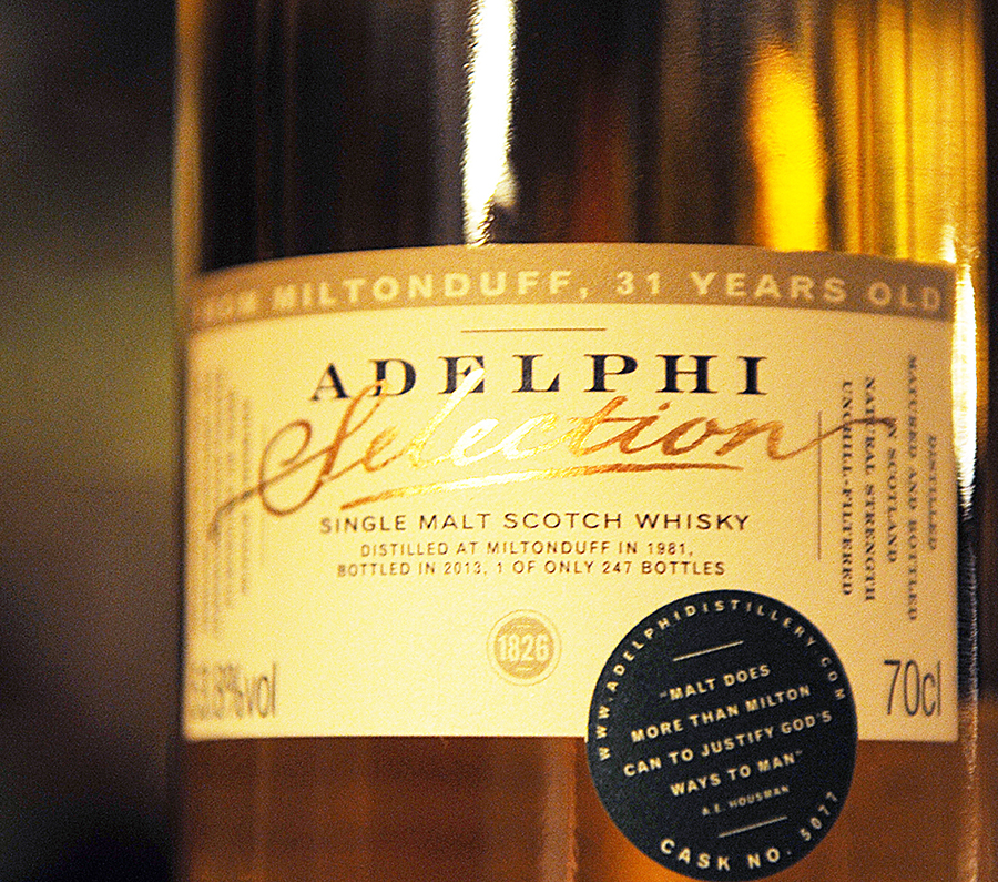 Adelphi　MILTONDUFF 1981 31yearold